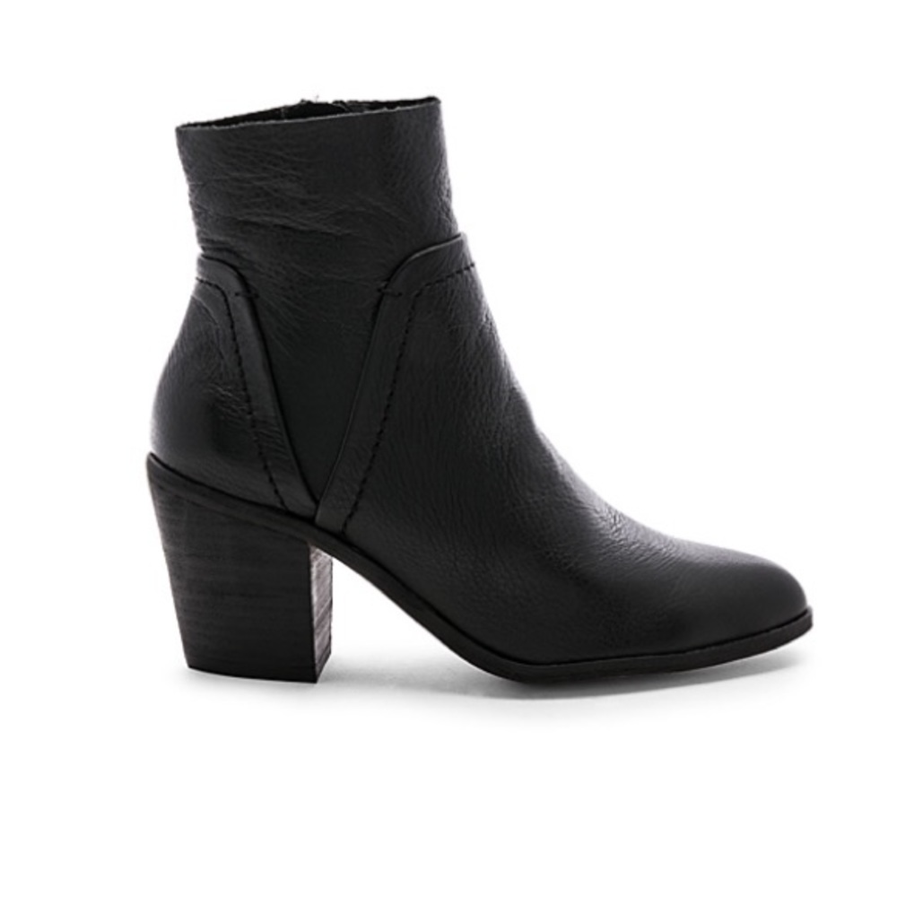 Black booties from revolve